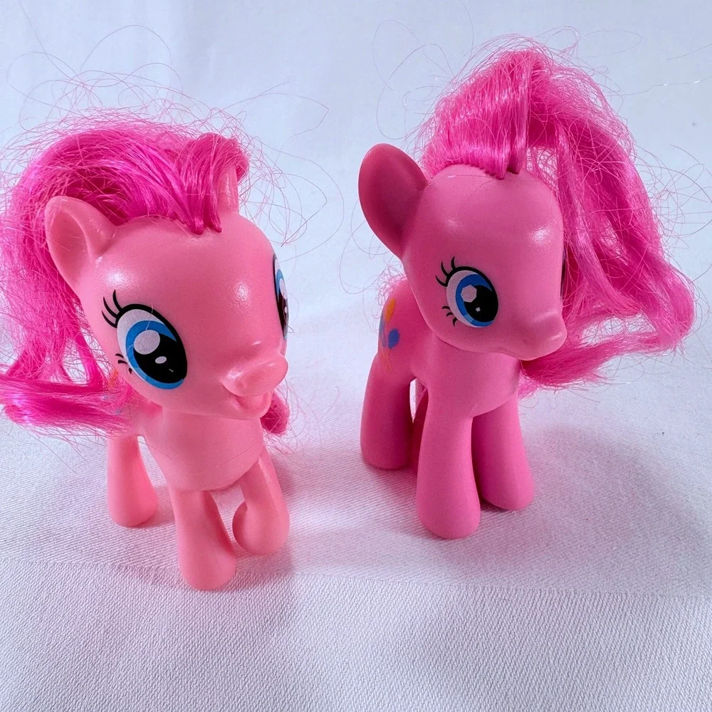 My Little Pony Pinkie Pie Figure Set 2016 3in Pink Balloons Cutie Mark G4 Hasbro